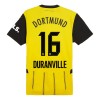 Original Fußballtrikot Borussia Dortmund Duranville 16 Heimtrikot 2024-25 Für Herren